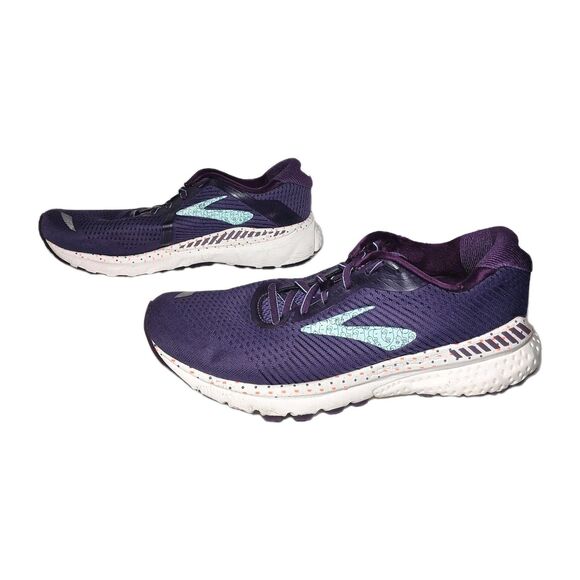 Brooks Unity GTS 20 Womens Purple Shoes Sneakers Running 1202961B516 Sz 11 B 11B - Picture 2 of 16